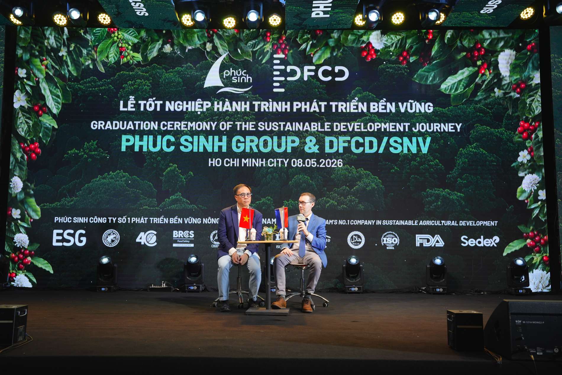 Phúc Sinh hoàn thành dự án phát triển bền vững hợp tác cùng DFCD và SNV, tiên phong thực thi ESG